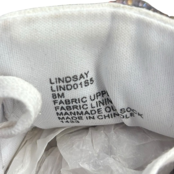 Betsey Johnson Lindsay Lace up embellished bling sparkle rhinestone sneakers 8 - Picture 13 of 14